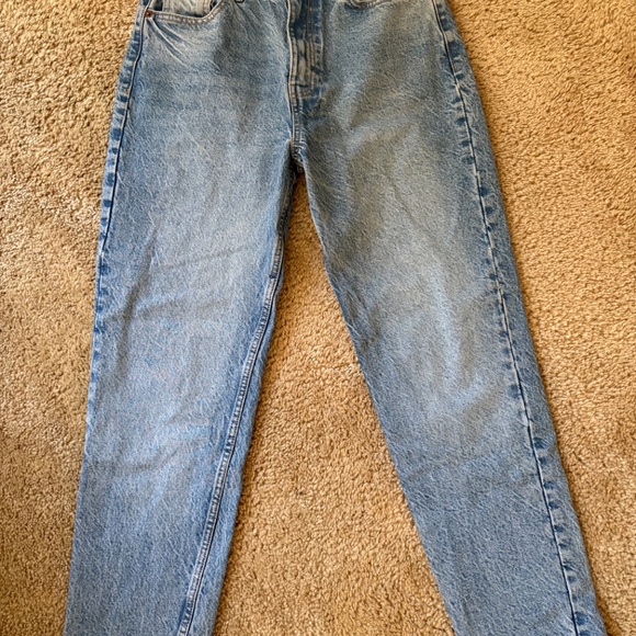 Zara high waisted straight leg jeans - Picture 2 of 5